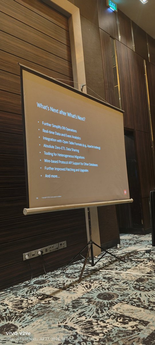 apexparthiban's tweet image. #OCYatra25 #OracleAPEX #OracleCommunity #AIOUG #OCYatraChennai #OracleDeveloper #OracleIndia #TechEvents #ChennaiTech