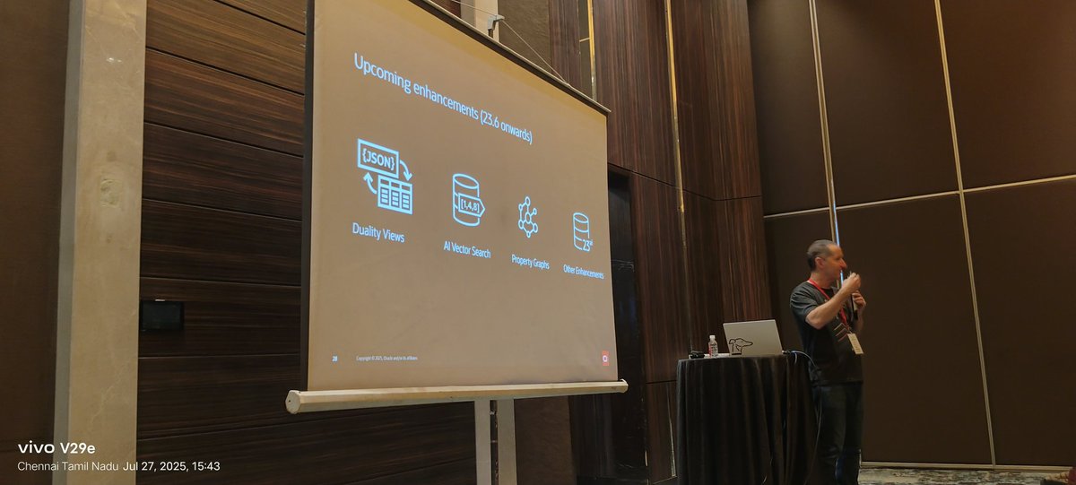 apexparthiban's tweet image. #OCYatra25 #OracleAPEX #OracleCommunity #AIOUG #OCYatraChennai #OracleDeveloper #OracleIndia #TechEvents #ChennaiTech