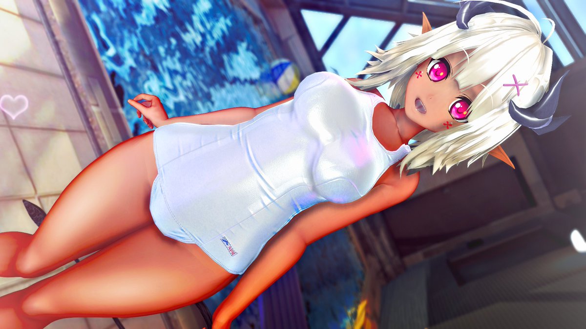 白スクってえっちだよね #COM3D2 