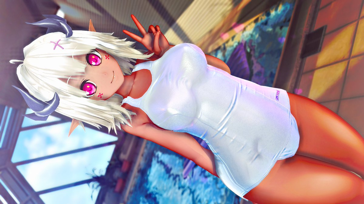 白スクってえっちだよね #COM3D2 