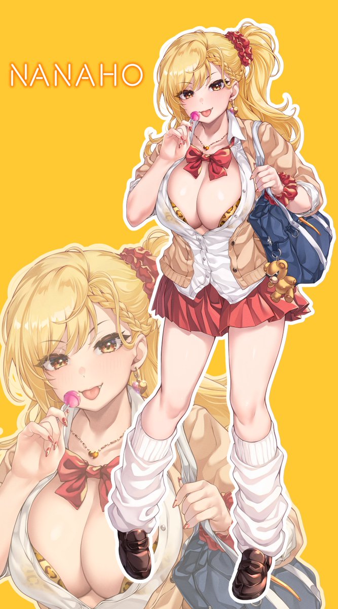 sasakisaki9646's tweet image. ホビージャパン様「AMAKUNI」にて新感覚なギャル美少女プラモデル
『@GALHolic_PR』のデザインを担当させていただきました!!
キミはどの娘推し?🤭
💛 💙 ❤️
