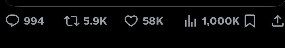 Not0men's tweet image. isn’t it just 1M 😭