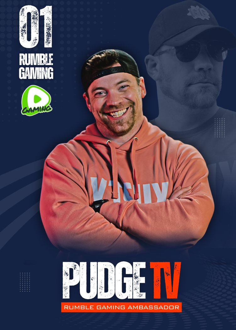 Hello fellow Rumblers! 
My good friend <a href="/SweetLeafNinja/">SweetLeafNinja</a>  has inspired me to start a design project.

The concept behind this is Rumble Streamer Cards (A lot like trading cards). The first card I made is of a very special dude, <a href="/UnclePudge_/">PudgeTV</a> ! More cards to come soon!

I' like to