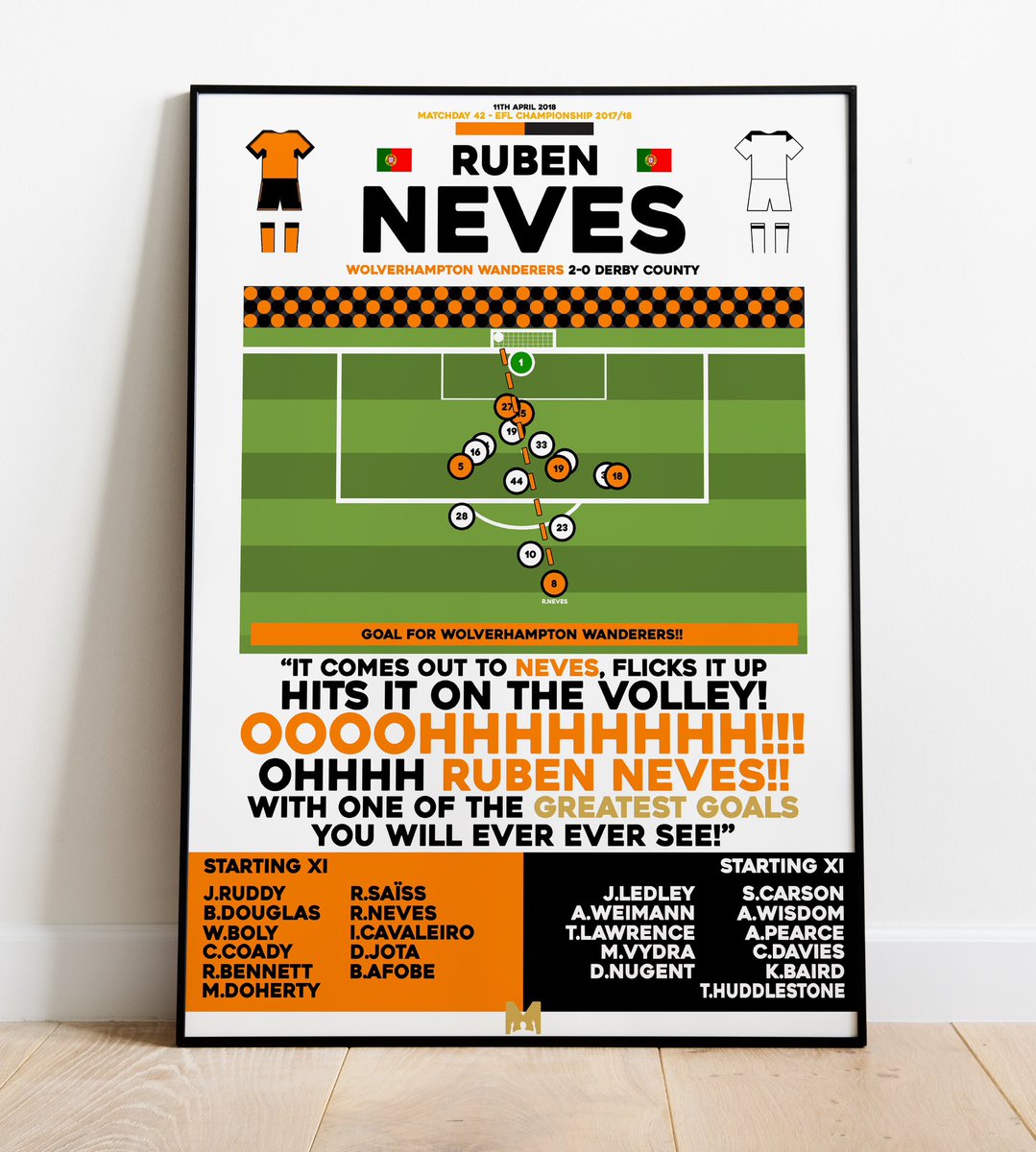 MezzalaDesigns's tweet image. 🐺WOLVES PRINTS🐺
Remember some iconic moments in Recent Wolves History with our Wolverhampton Wanderers Prints🧡🖤
CODE: ‘WOLVES’ for 15% OFF All Items✅
➡️mezzaladesigns.co.uk/collections/wo…
#WWFC @wolvesfancast @TalkingWolves @WeAreWolvesFans