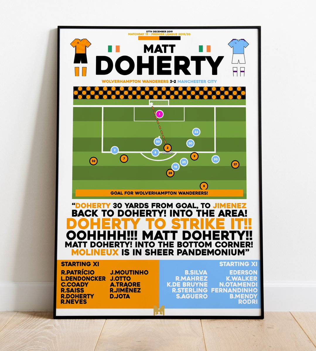 MezzalaDesigns's tweet image. 🐺WOLVES PRINTS🐺
Remember some iconic moments in Recent Wolves History with our Wolverhampton Wanderers Prints🧡🖤
CODE: ‘WOLVES’ for 15% OFF All Items✅
➡️mezzaladesigns.co.uk/collections/wo…
#WWFC @wolvesfancast @TalkingWolves @WeAreWolvesFans