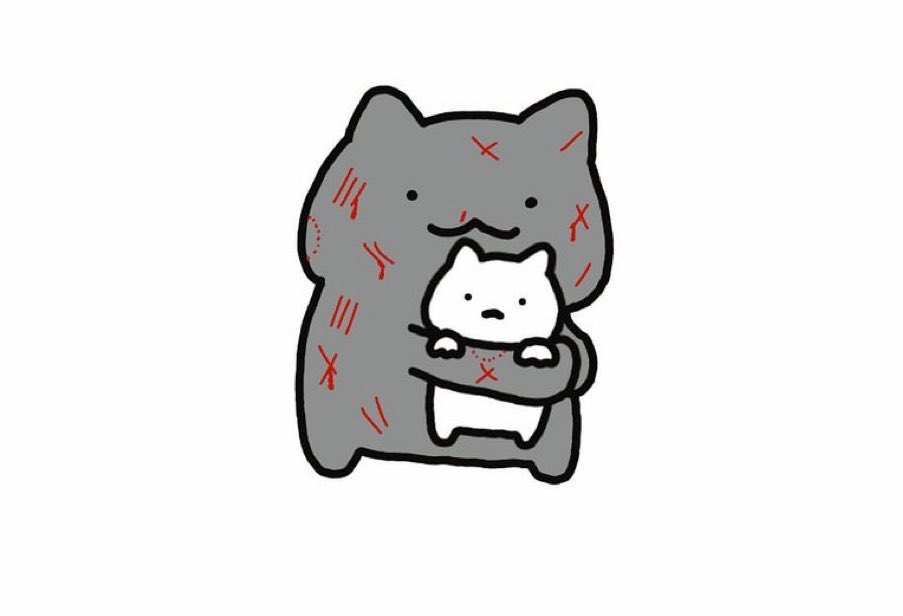 tragicyaoi's tweet image. visual representation of raising a kitten