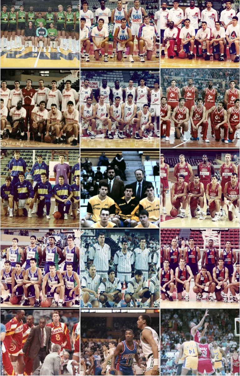 javibalmaseda1's tweet image. ➡️ ¿CON QUÉ EQUIPO O EQUIPOS TE ENGANCHASTE AL 🏀?
✅ Aunque no aparezcan en la imagen. Muchas gracias por vuestras respuestas.
📷 Miguel Ángel Forniés.