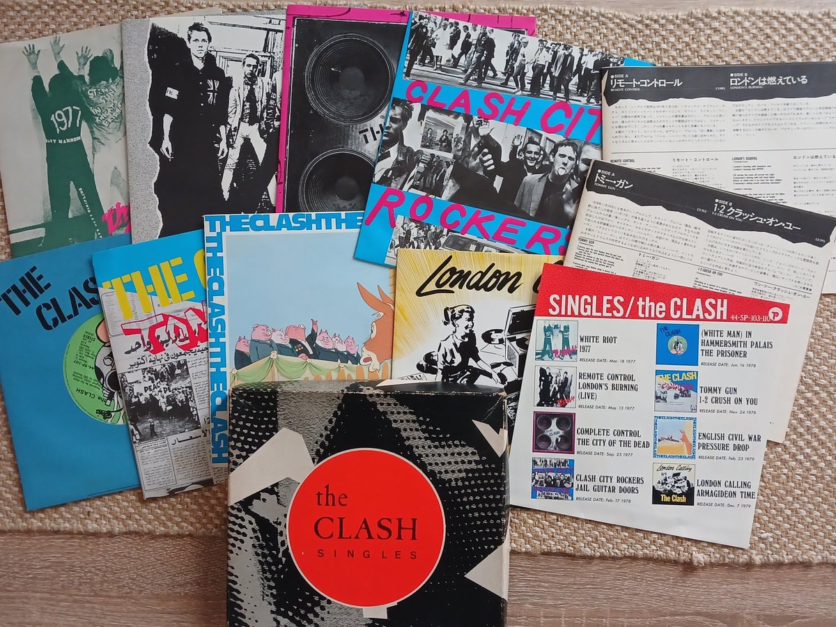 dickidot09's tweet image. The Clash Japanese box set 1979. 
@NewWaveAndPunk