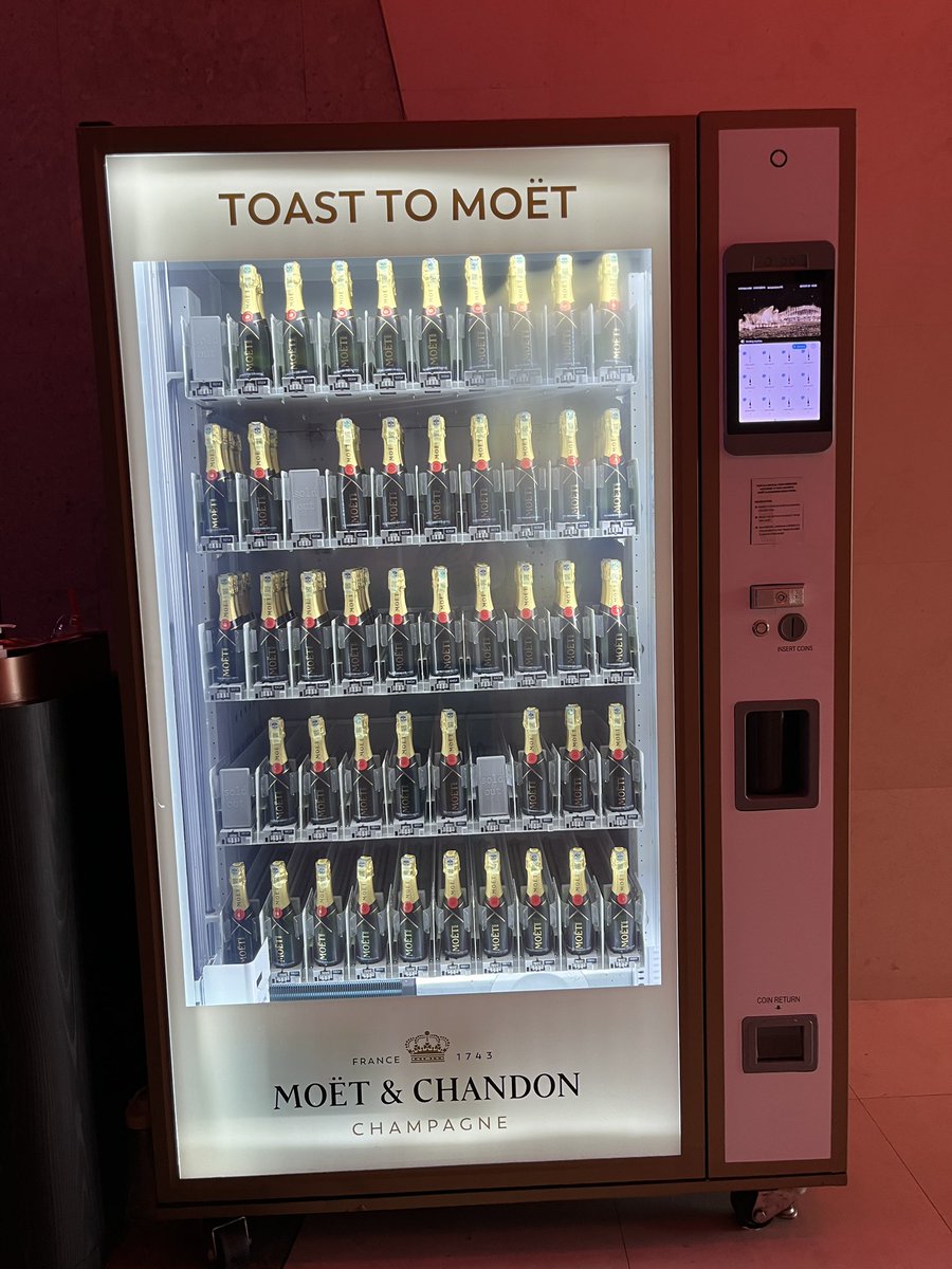 hersoid's tweet image. Rooftop dining with the fam.
Apparently @watchking69 has one of these vending machines in his kitchen