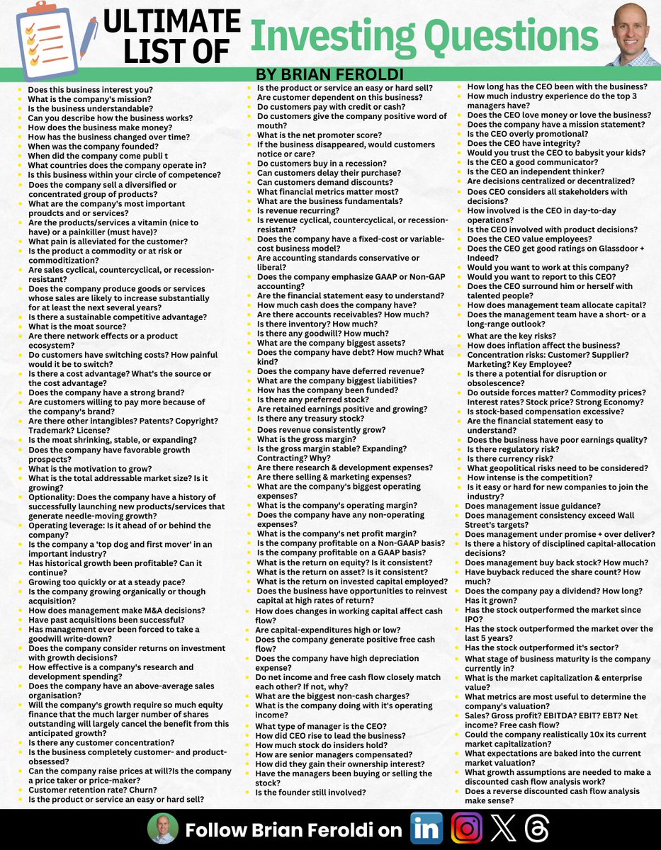 AI_Feb21's tweet image. AI can certainly help cut down on the count of questions. A few good prompts are enough.
C: @BrianFeroldi