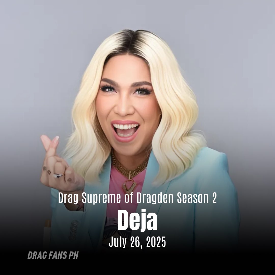 DragFansPH's tweet image. JUST IN: Belated happy birthday to the reigning queen of Dragden, Deja! Let’s greet her a happy birthday!
#DragdenOnPrime
@thedejaa