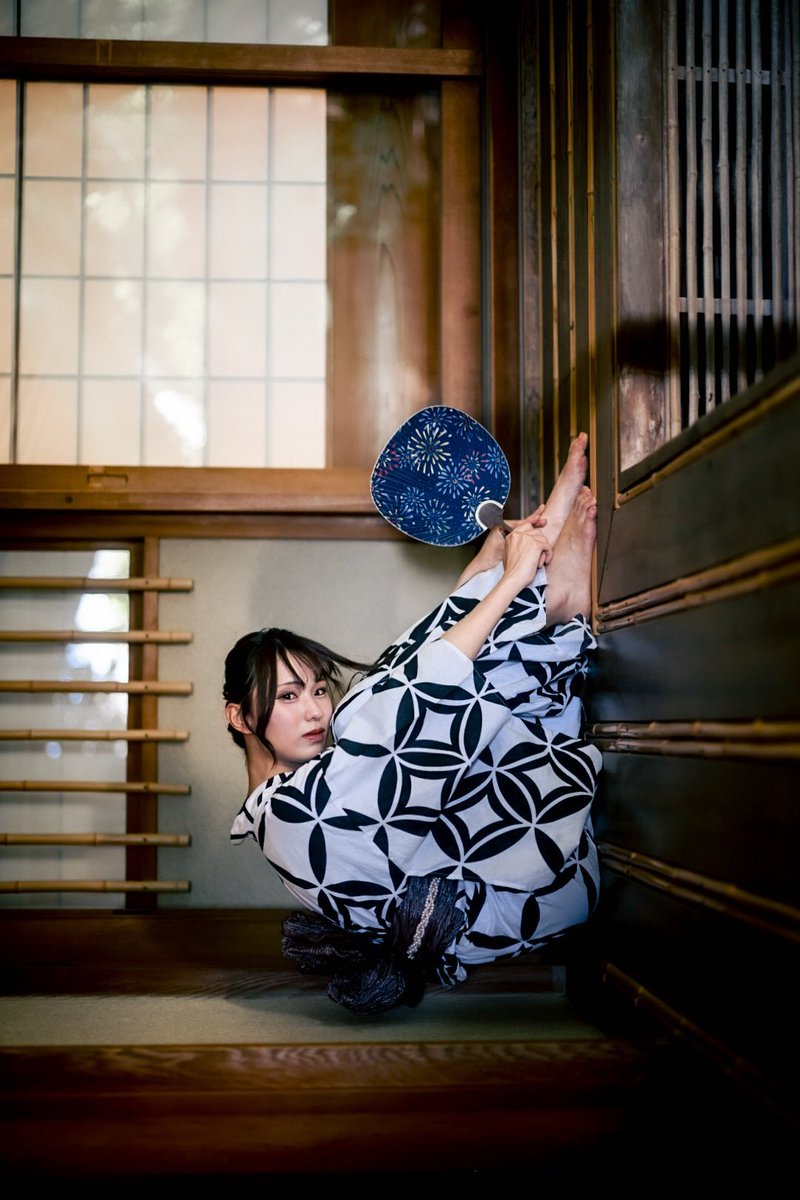 emu_zou_sub's tweet image. みちゃさん(@micha20020108)👘

#ポートレート 
#浴衣女子