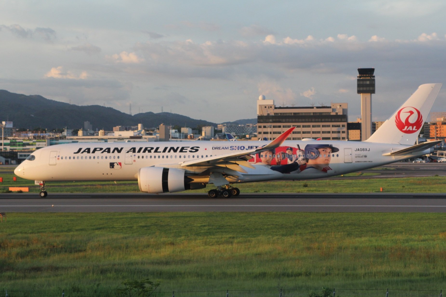 NG JAL A350-900 JA08XJ DREAM SHO 大谷翔平 かわいい～！」 JAL NG A350-900 1/400 SHO DREAM JA08XJ 航空機