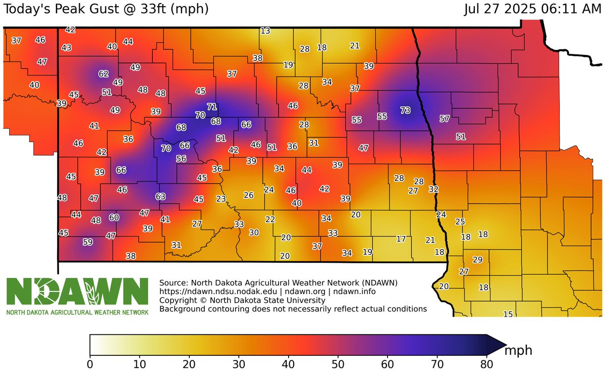 DarylRitchison's tweet image. Another night with strong straight lined wind with the thunderstorms. #ndwx