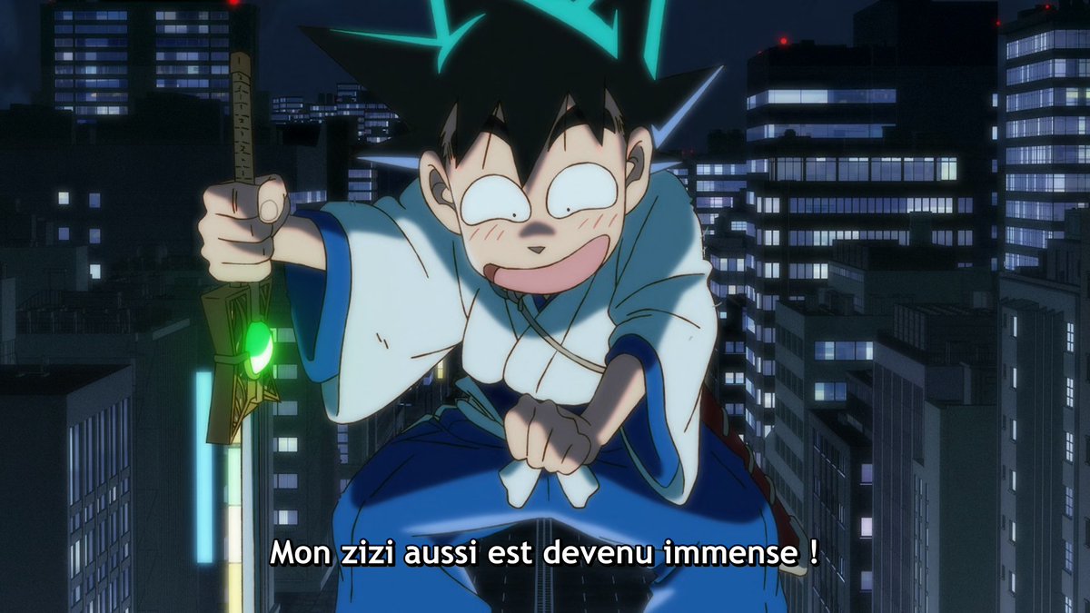 DavidYukioAmano's tweet image. #anime #manga
Dans l'épisode 16 de Yaiba, le héros devient un géant