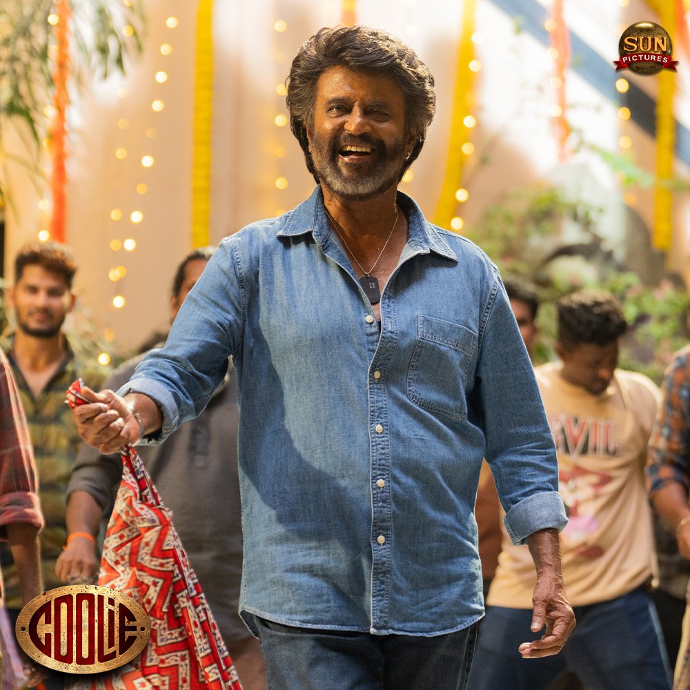 The GOAT 
The MOAT 
He is everything 
One and only తలైవా...🔥🔥🔥

The Grace &amp; Aura of 74 yrs Old Young Man 🥶💥

#CoolieFromAug14