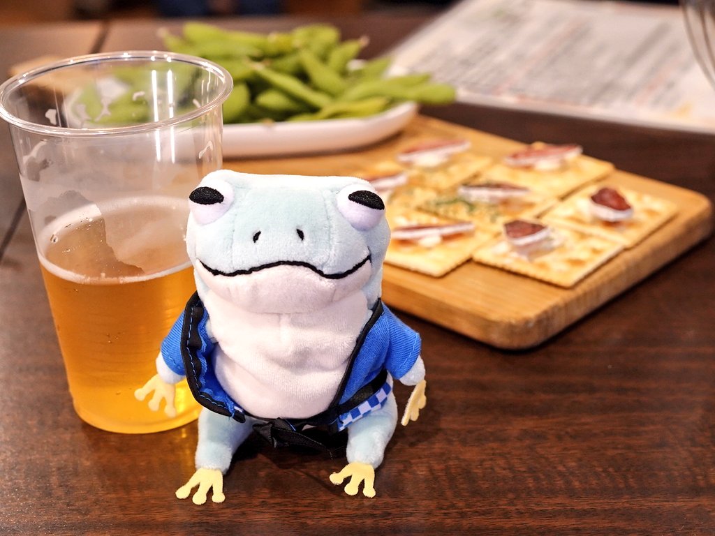 hobbenjoyp's tweet image. 打ち上げ〜☺️🍻