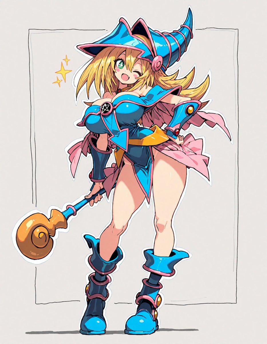 tkt_aiart's tweet image. ブラマジガールちゃん