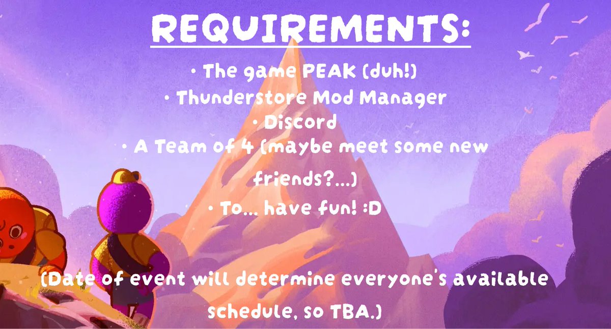 ANNOUNCING MY OWN LITTLE TOURNAMENT CALLED PEAK-A-BOO.

I'M LOOKING FOR 16 PEAK PLAYERS WILLING TO MAKE TEAMS OF 4 FOR A FUN EVENT.

RULES, GUIDE, AND REQUIREMENTS BELOW: MUCH MORE IN DEPTH WILL DISCUSSED ONCE WE GET STARTED.

PLS RT FOR BETTER REACH TO ALL PEAK ENJOYERS.