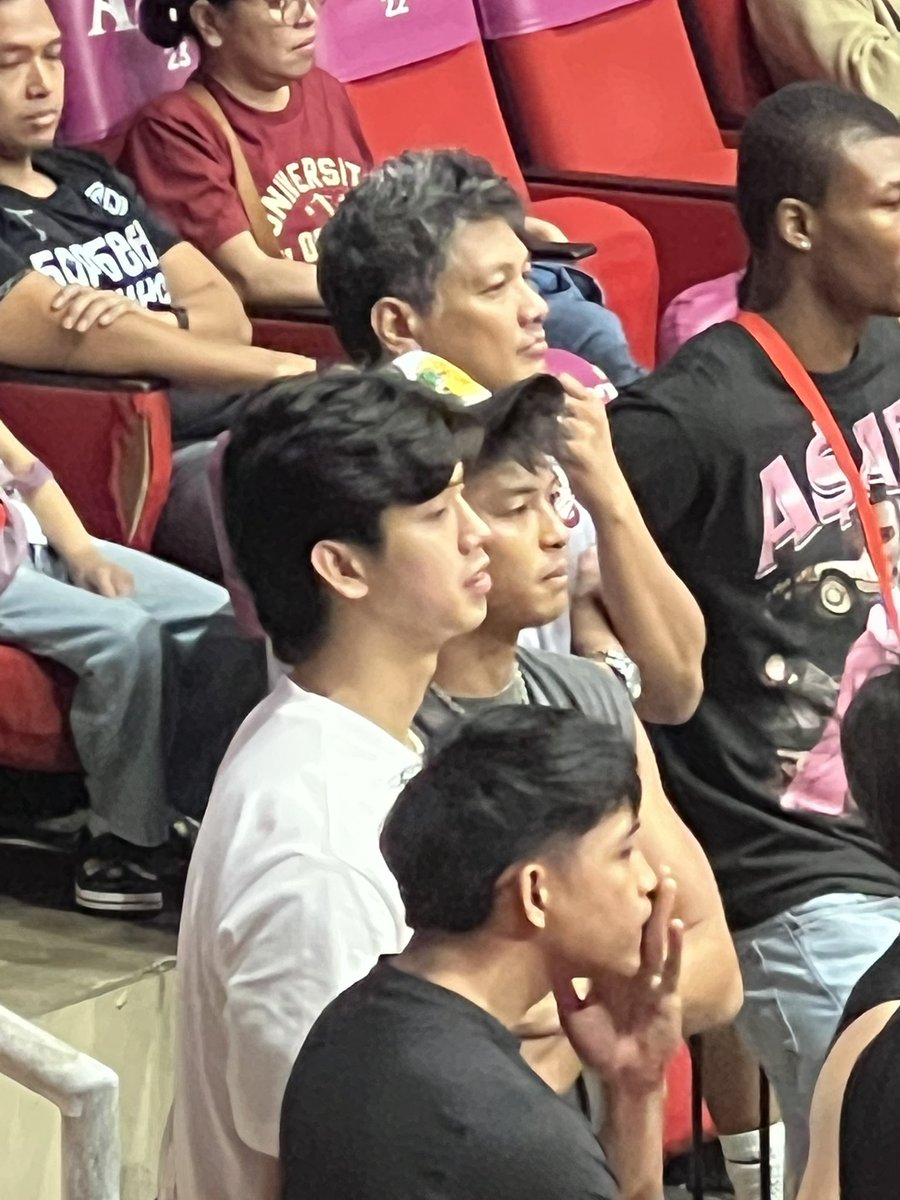 GRACED BY CHAMPIONS

<a href="/_carltamayo/">Carl Tamayo</a> and <a href="/_ricciiirivero/">Ricci Rivero</a> here to support UP against NU! 

#UPFight💚❤️✊🏻
#Filoil2025