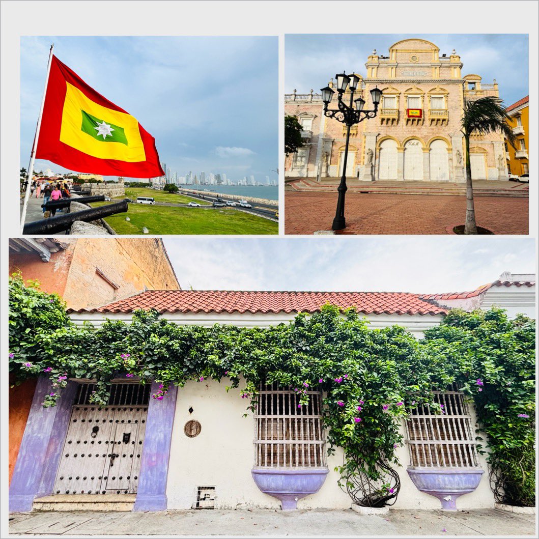 MissCDFarran's tweet image. Welcome to bright, chaotic and musical #Cartagena, where thereβs food, music and dance in every colourful cornerπππΌββοΈπ¨π΄