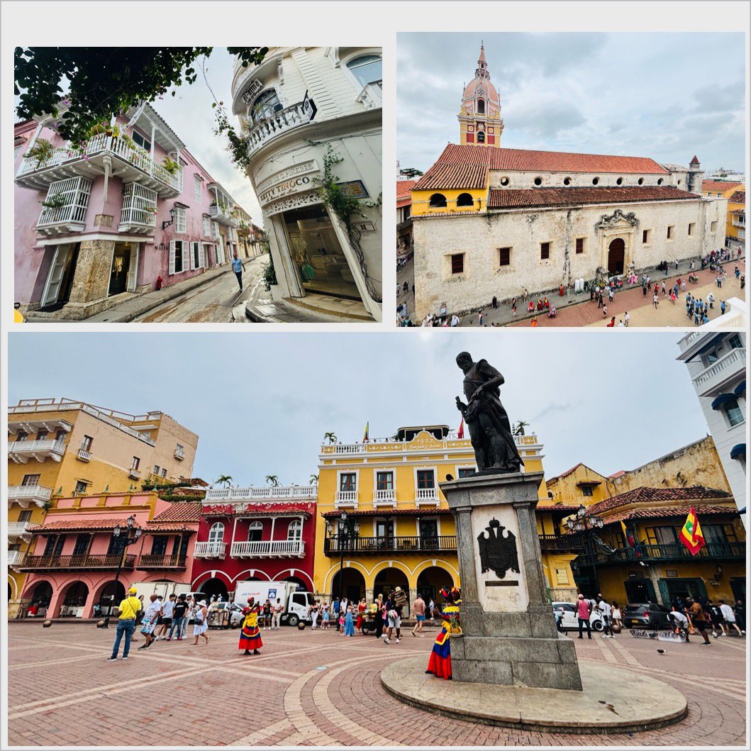 MissCDFarran's tweet image. Welcome to bright, chaotic and musical #Cartagena, where thereβs food, music and dance in every colourful cornerπππΌββοΈπ¨π΄