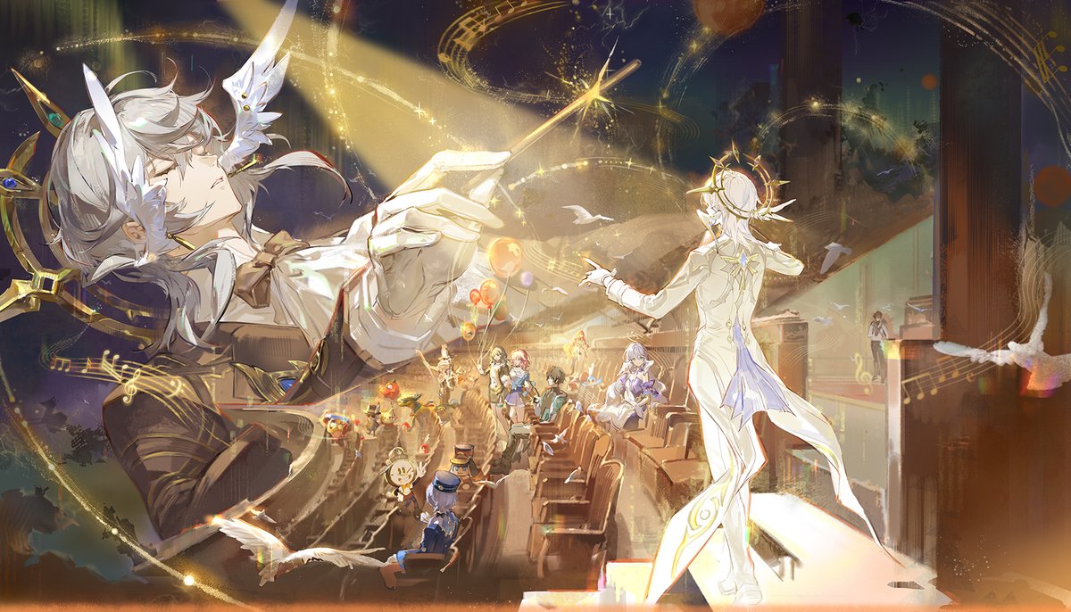 大约是永远忘不了匹诺康尼了
#SundayHSR #HonkaiStaiRail #崩壊スターレイル
