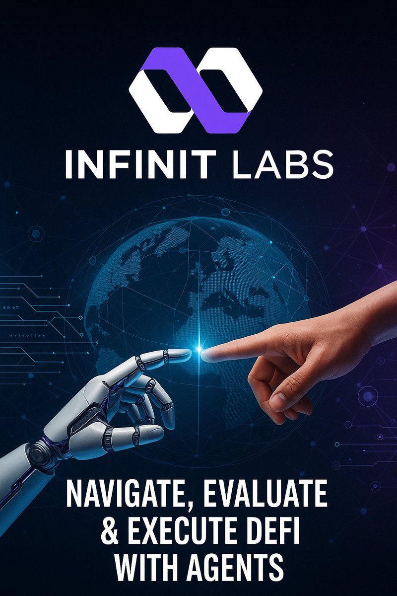 Been using <a href="/Infinit_Labs/">INFINIT</a> for a minute now
No cap, this thing feels like having a private alpha bot.
Type the play. It finds it. Shows why. Then lets you execute clean.
This is what real DeFi tools should feel like