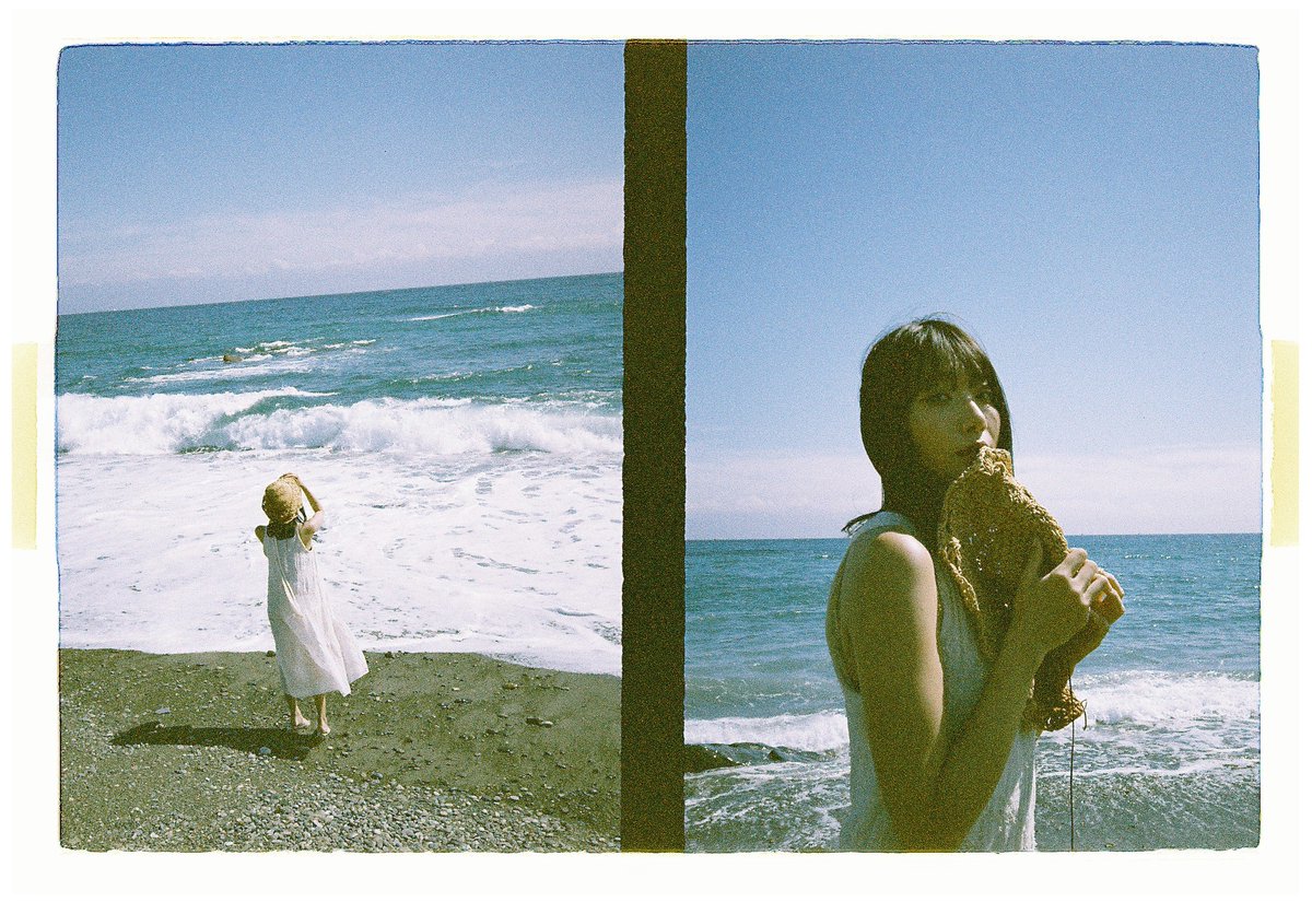 Plamarks's tweet image. #ヒロカメ旅企画 
和歌山のフィルムの現像上がってきた
粒状感が強いけど、空や海の青色は好きな感じ