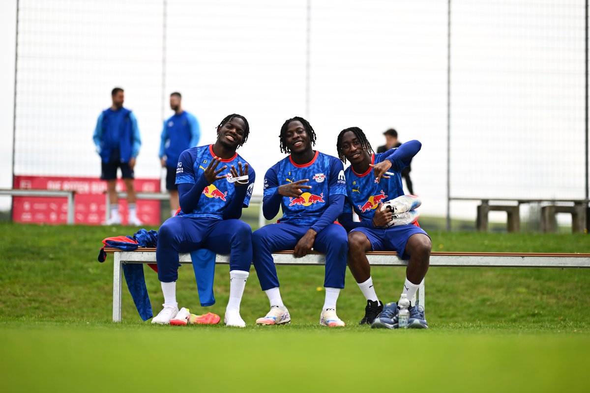 RBLeipzig's tweet image. #Castello x #Bakayoko x #Diomande 🤙🤩