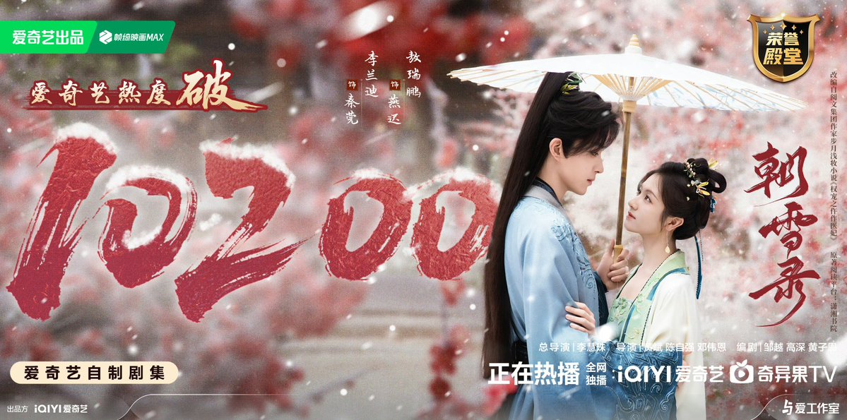 ForCdrama's tweet image. Drama #CoronersDiary starring #LiLandi #AoRuipeng breaks 10200 heat index on iQIYI.