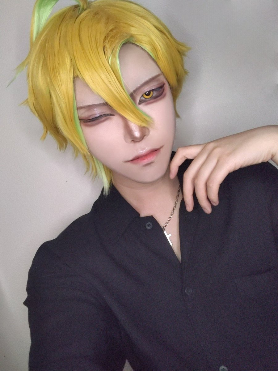 st_hp05's tweet image. 伊弉冉一二三  cos .  ⚠衣装捏造⚠

&quot; 僕のこと 
          朝まで独り占めしてくれますか？&quot;
