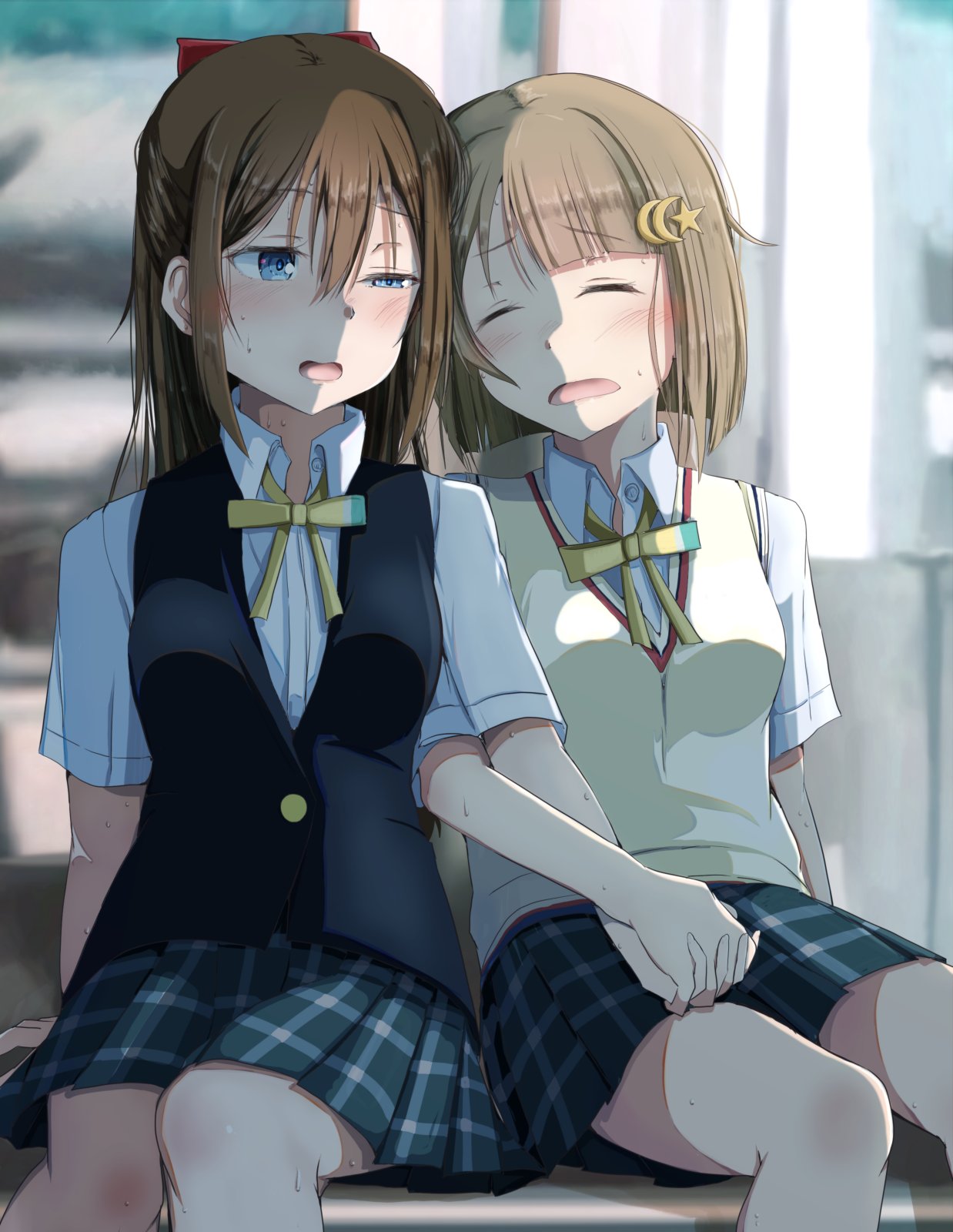 とももん ペアキャラ 手描き イラスト リクエスト とももん様