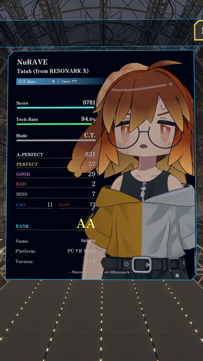 avr_nbr's tweet image. NuRAVE一生うまくいく気がしない
