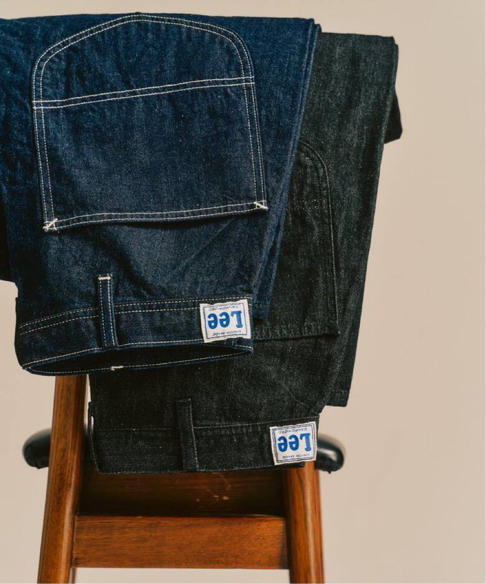 Lee for 417 EDIFICE 別注 91-B ジップブルゾン ＆ ペインターパンツの