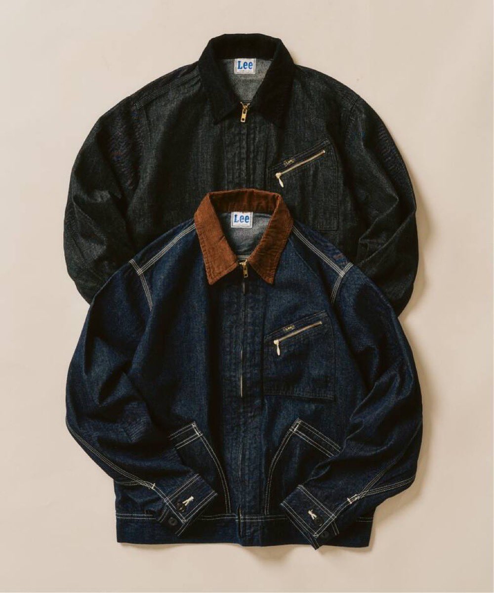 Lee 417別注 91-B ジップブルゾン Lee × 417 EDIFICE 別注 91-B ジップ