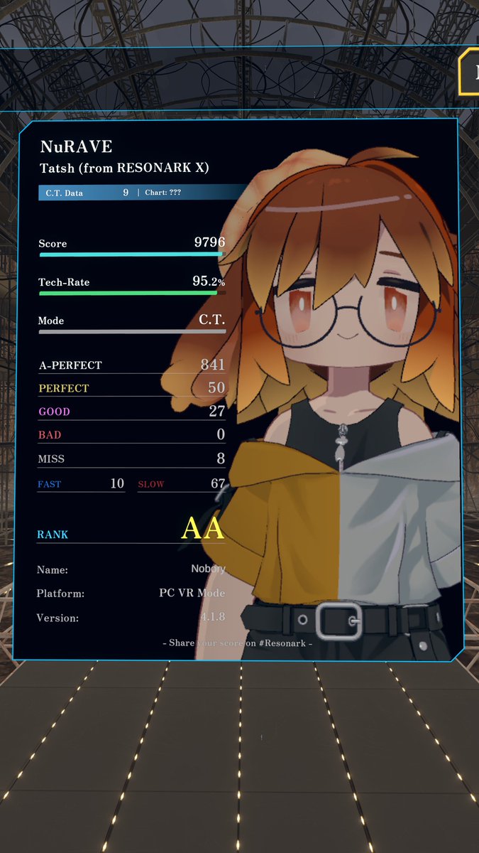 avr_nbr's tweet image. NuRAVE一生うまくいく気がしない