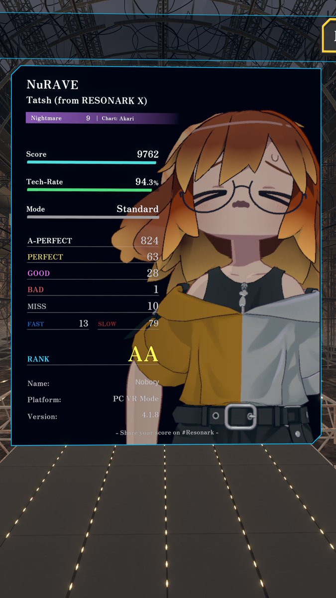 avr_nbr's tweet image. NuRAVE一生うまくいく気がしない