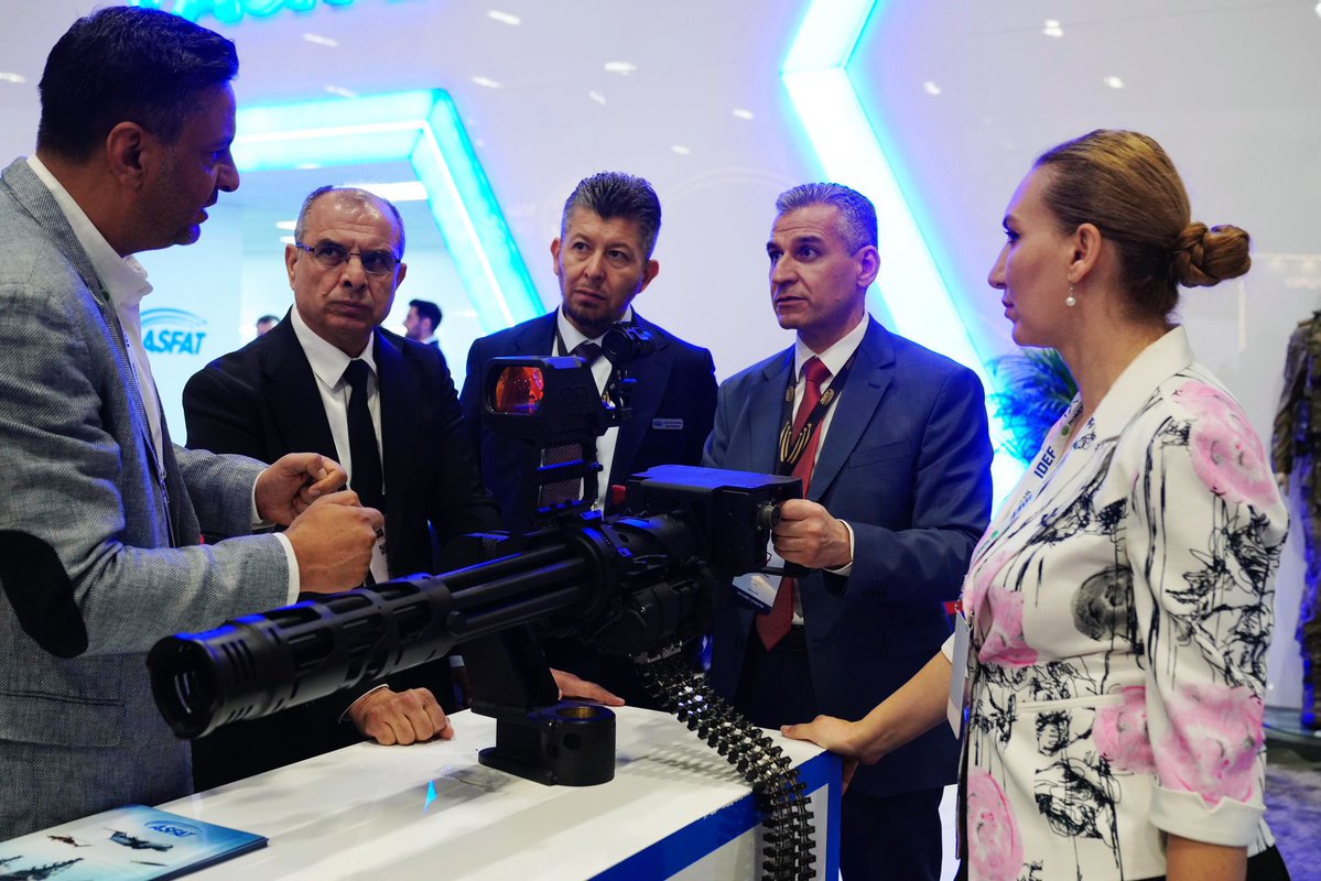MSB_ASFAT's tweet image. #IDEF2025 son gün ilk günkü heyecanla devam ediyor. 📸