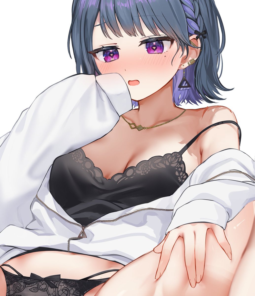 今回髪型差分を作った🫧 