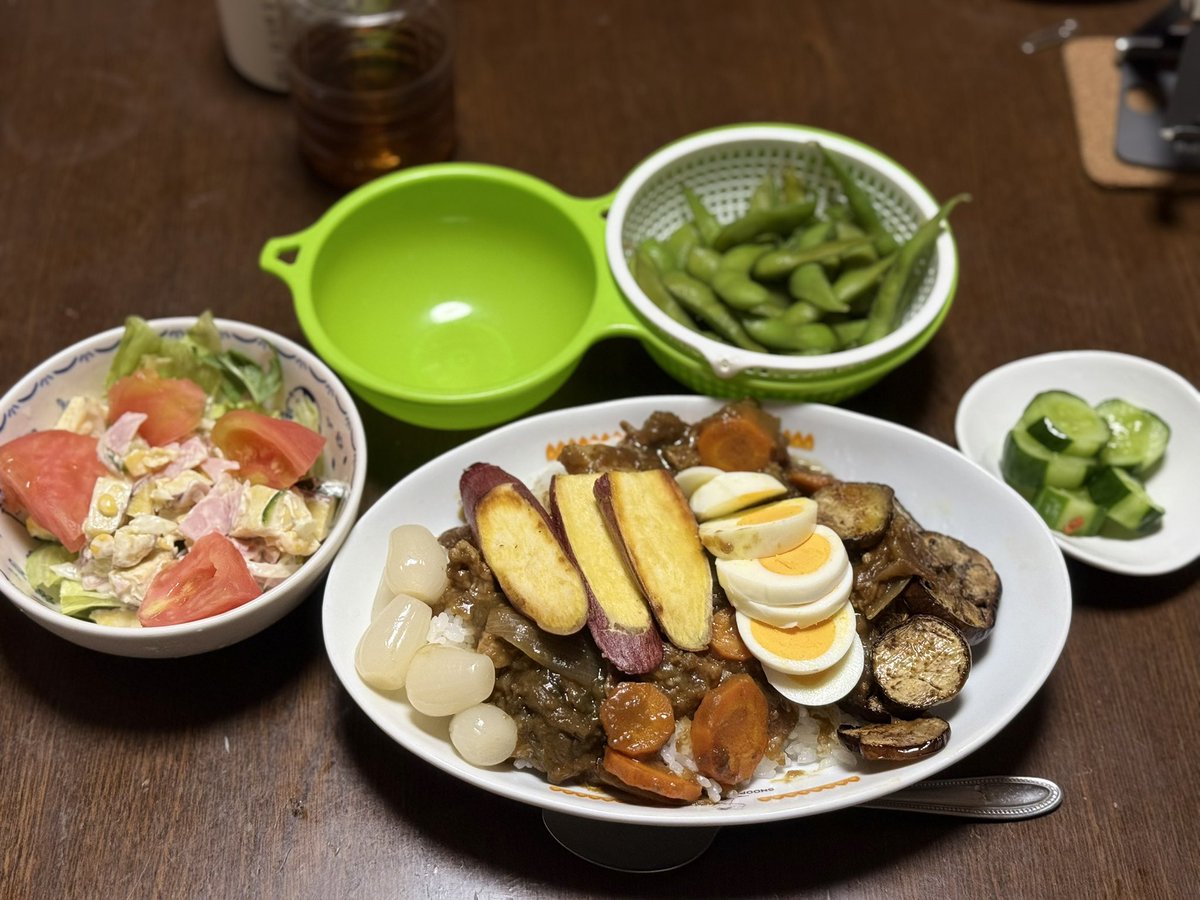 shin128's tweet image. 自宅の『夕飯』を頂いたので東京に向かいます🗼
