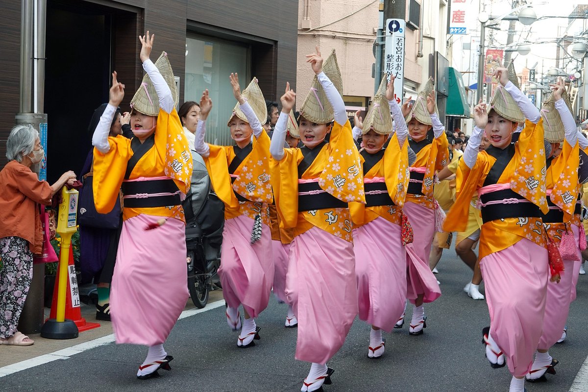 chackn3064's tweet image. 今日は地元で阿波踊りをやってたので、ちょっと見てきた。
1/2

#阿波踊り 
#かせい連