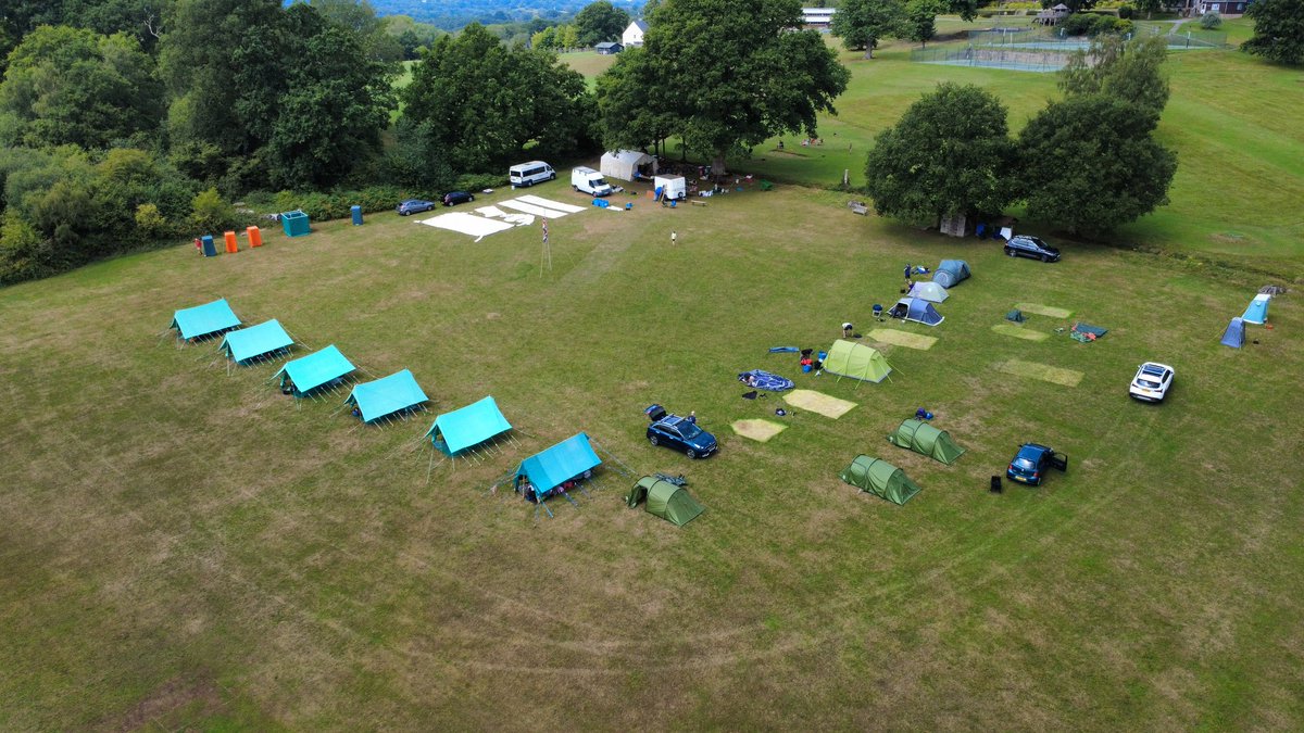 3rdBanstead's tweet image. Striking camp today. What goes up must come down.