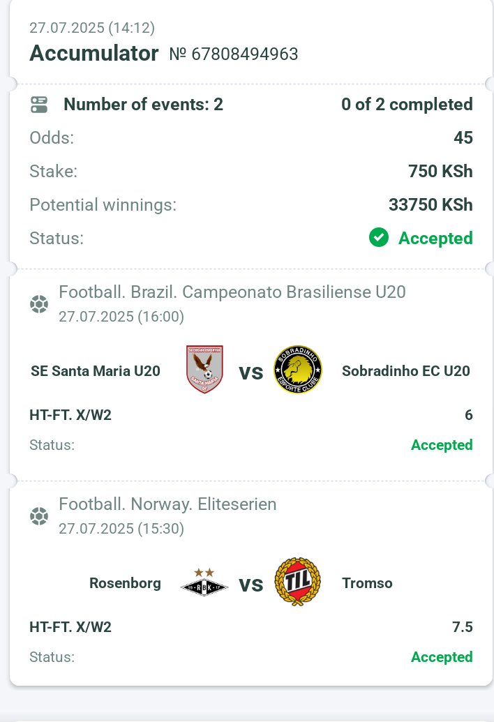 Giggstips's tweet image. Today's picks 🔥
Linebet HT/FT affairs ✅
𝐁𝐨𝐨𝐤𝐢𝐧𝐠 𝐂𝐨𝐝𝐞📲 2T933
𝐍𝐞𝐰 𝐀𝐜𝐜𝐨𝐮𝐧𝐭 🇰🇪 📲 bonus-linebet.com/giggs254
𝐆𝐥𝐨𝐛𝐚𝐥 🌎 📲 giggs254.lineorgs.com
𝐁𝐨𝐧𝐮𝐬 𝐏𝐫𝐨𝐦𝐨𝐜𝐨𝐝𝐞 📲GIGGS254