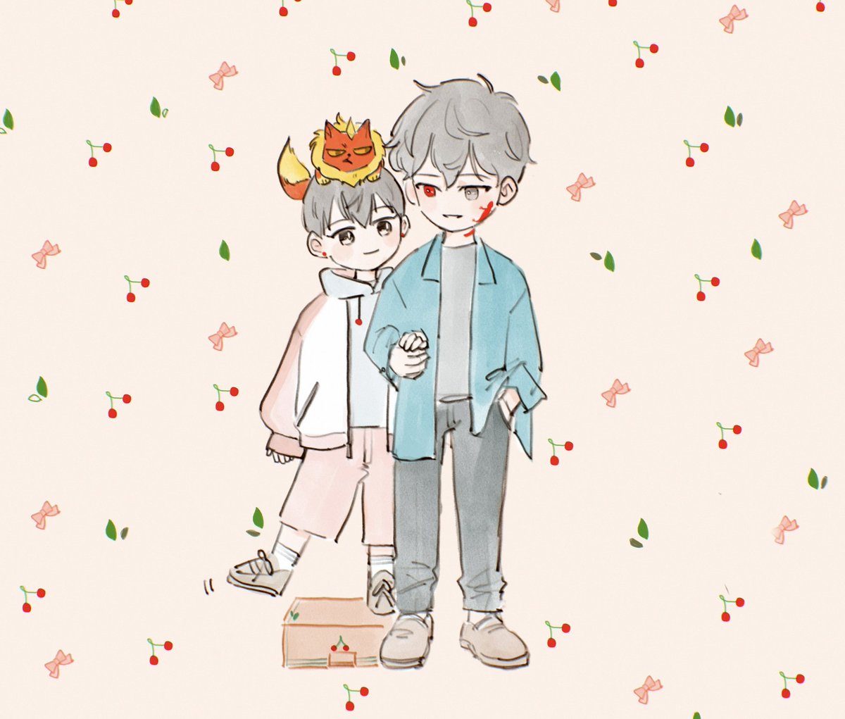off_llll's tweet image. 🍒🎀🌱 아무 관련없는