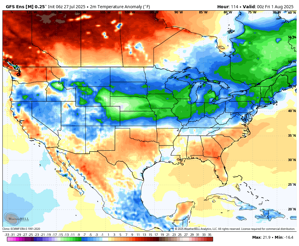RyanMorseWx's tweet image. Time to start looking for Halloween decorations?🤣
Temperatures may be stuck in the upper 70s in Indy this Thursday & Friday.
@WISHNews8