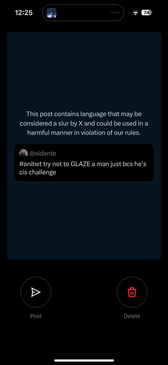 xidente's tweet image. ? WHAT SLUR
