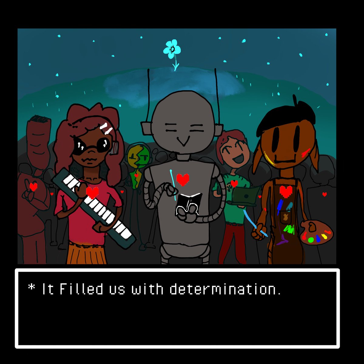 The memories of 10 years ago that I'll never forget.

#UNDERTALE #UNDERTALEMEMORIES