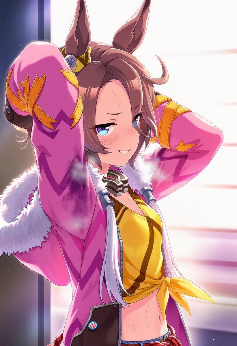 CRISPR_LULU's tweet image. 蒸れ腋タイシン