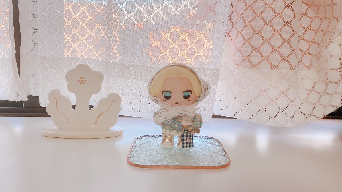 komtapi's tweet image. バブーシュカ作ってみた👀
久しぶりに布とミシン触ったな🧵